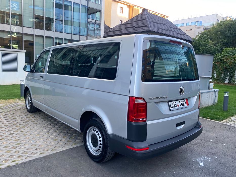 Vw transporter t6 facelift 8+1 locuri euro6 extra lunga