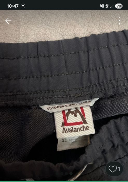 Pantaloni trecking Avalanche xl