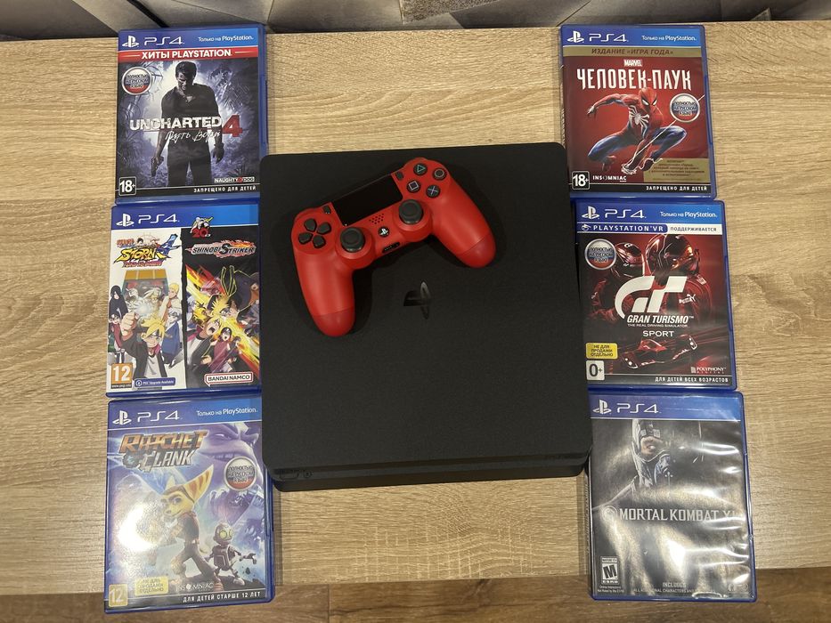 Продам PS4 Slim 1TB