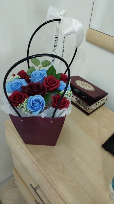 Мыльные розы композиции и букеты