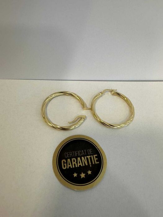Cercei aur 14K 4.67 gr (ECA 39 / B.18590.1) Garantie 2 ani!