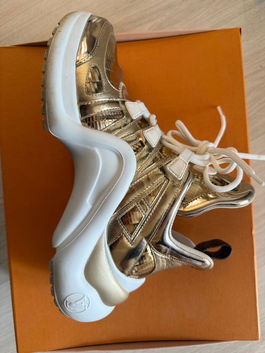 Louis Vuitton LV Archlight Sneakers limited gold edition