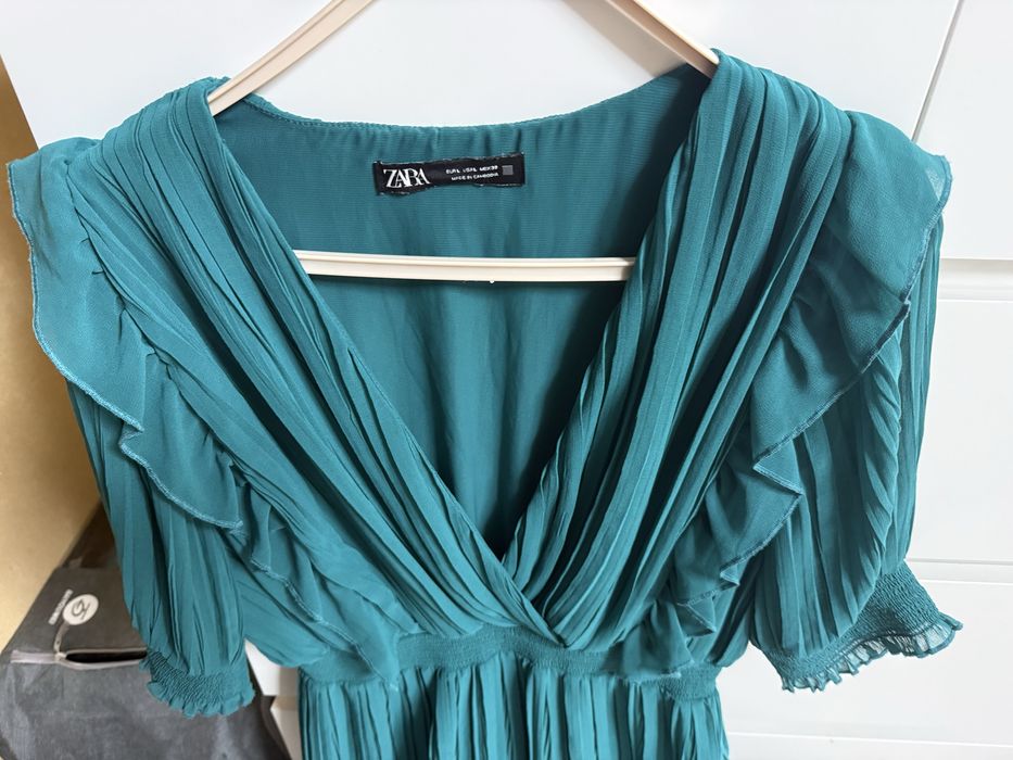 Платье шифоновое Zara