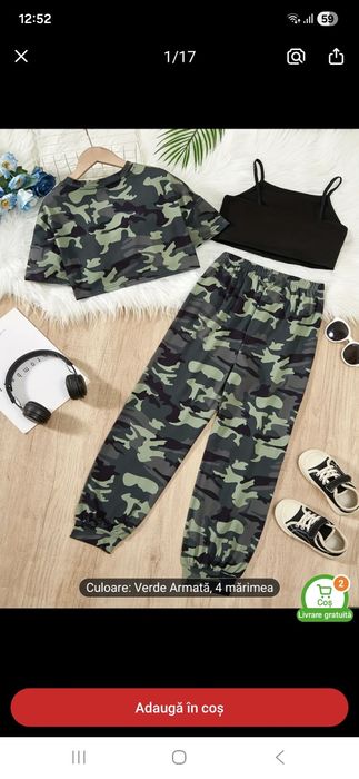 Costum din 3 piese pentru fete