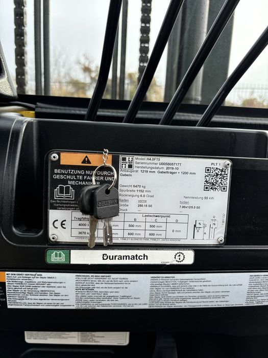 Motostivuitor Hyster 4 tone, an fab 2020 ! ( nu linde , still)