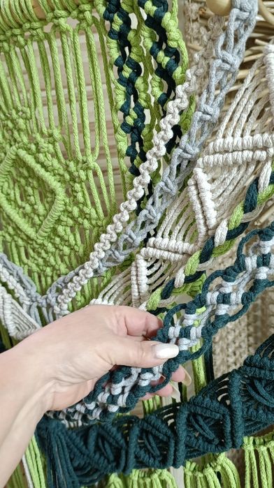 Бохо панно из хлопка