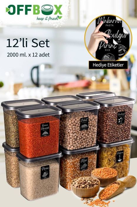 Набор контейнеров для кухни