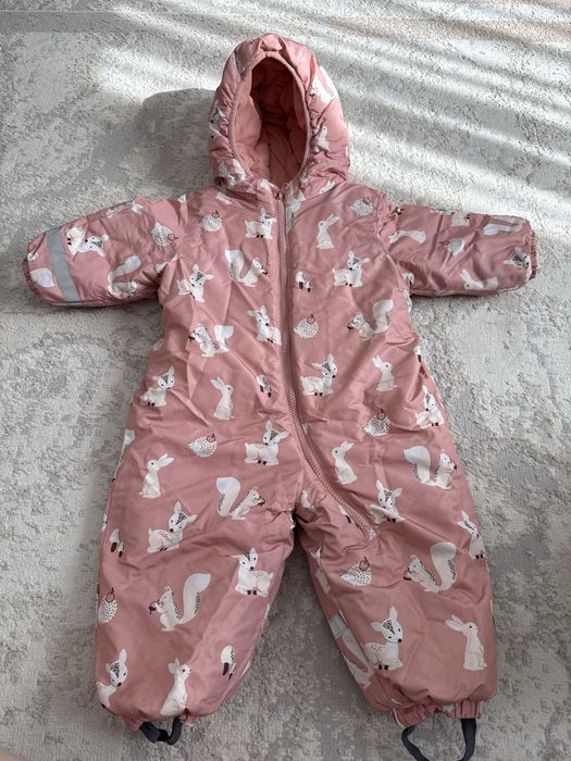 Зимний комбинезон размер 80 на девочку