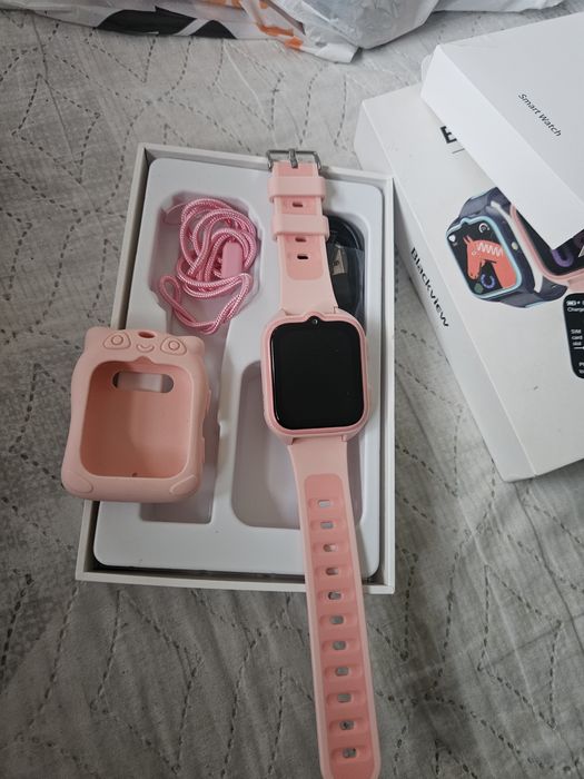 Детски смарт часовник Blackview BVZ30, 1.75'', розов