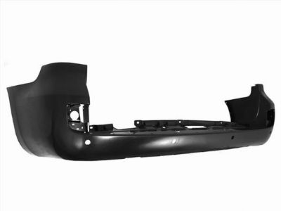 Бампер задний Toyota Land cruiser