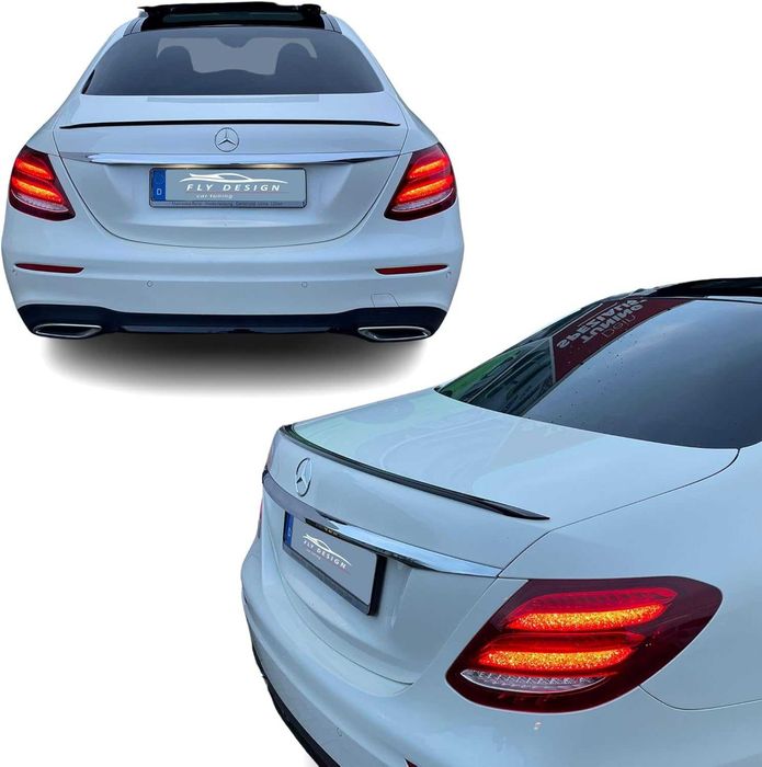 Заден спойлер за Mercedes-Benz E-Class W213 AMG-Line – цвят черен лак