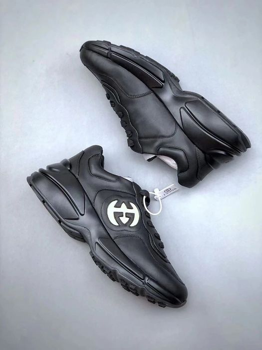 GG Rhyton Leather - Black