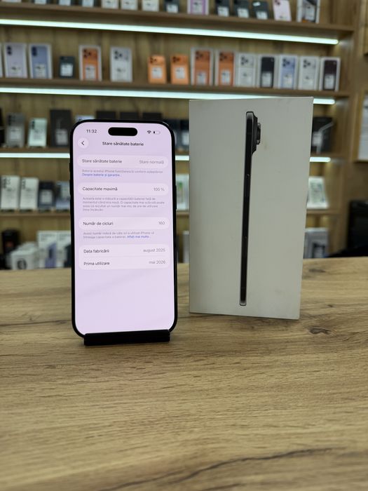 ‼️ iPhone 17 Air 256Gb Black - Sanatate bat.100% - Garantie 12 luni