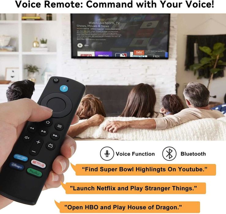 Дистанционно управление с функции за гласово търсене OROSAUR