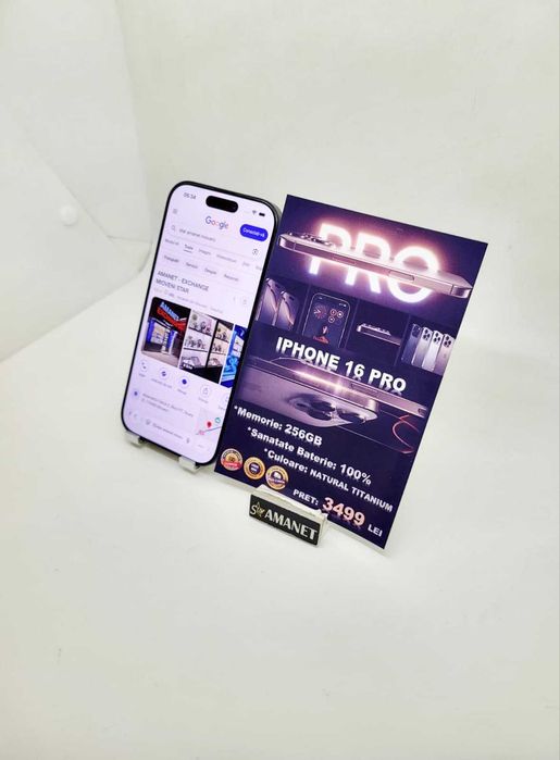 ***STAR*** Shop: Iphone 16 Pro - 256GB - GARANTIE!!!