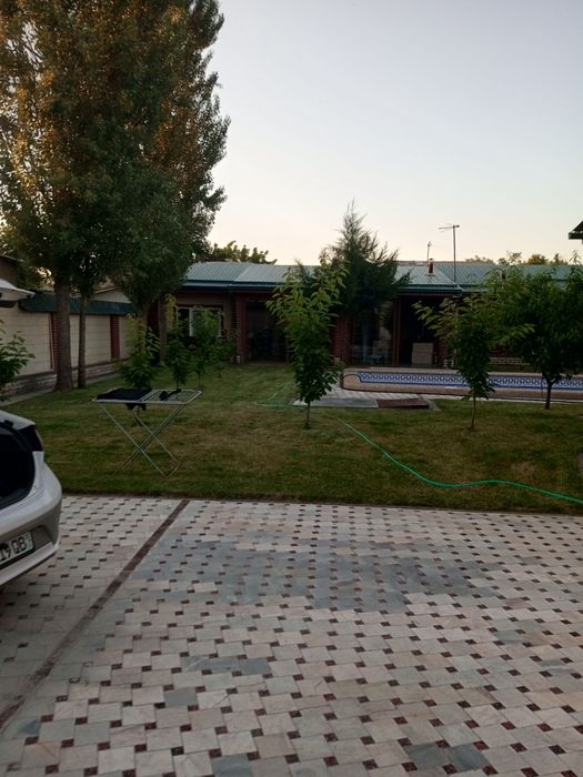 Дача паркент 6 соток дом из 4 комнаты кухня санузел летняя кухня сауна