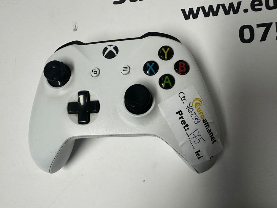 Controller Wireless Microsoft Xbox One, White -T-