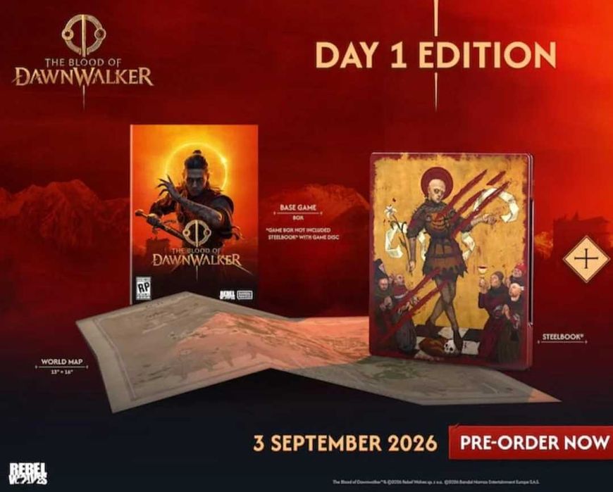 The Blood of Dawnwalker Day One edition - Steelbook PS5