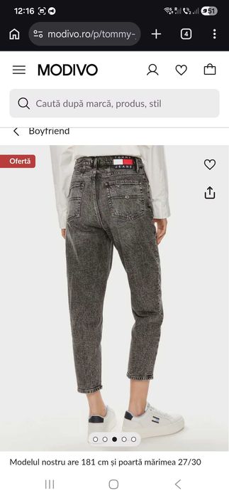 Blugi Tommy Hilfiger 26/32