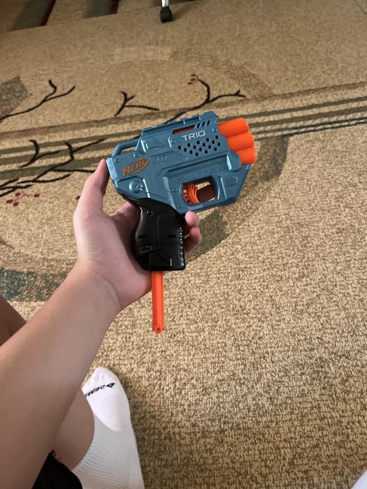 NERF TRIO синего цвета