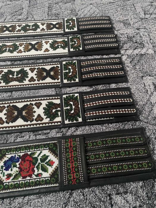 Curea lata cusuta cu margele | Mai multe marimi