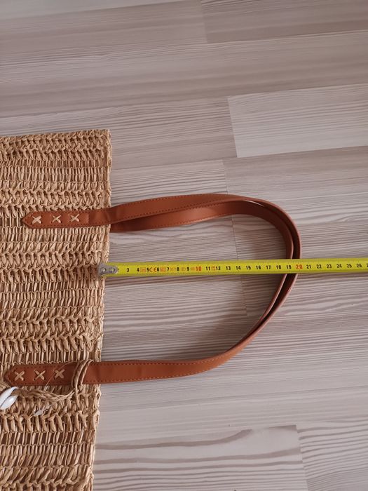 Плетена дамска чанта