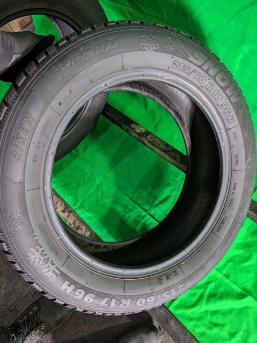 215/60R17 Riken Tigar 2023-20 7,3-7mm stare foarte buna