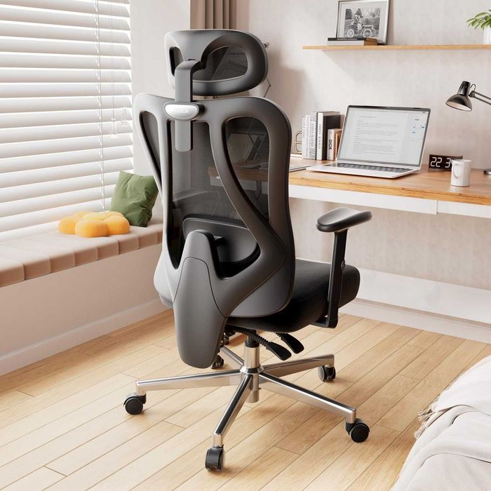 НОВ - Hbada P3 Ergonomic Office Chair – Офис стол с 2D лумбална опора, регулируем подглавник и подлакътници