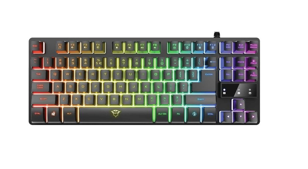 } Клавиатура игровая Trust GXT 833 Thado TKL Illuminated Gaming