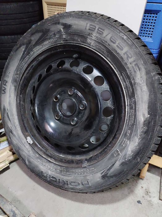 Set 4 roți, anvelope și jante de iarnă