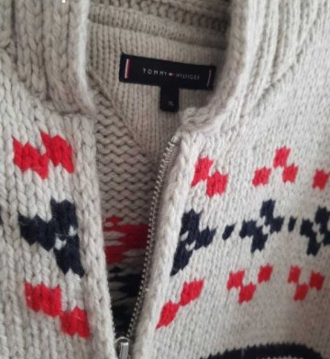 Tommy Hilfiger XL, вълнен пуловер