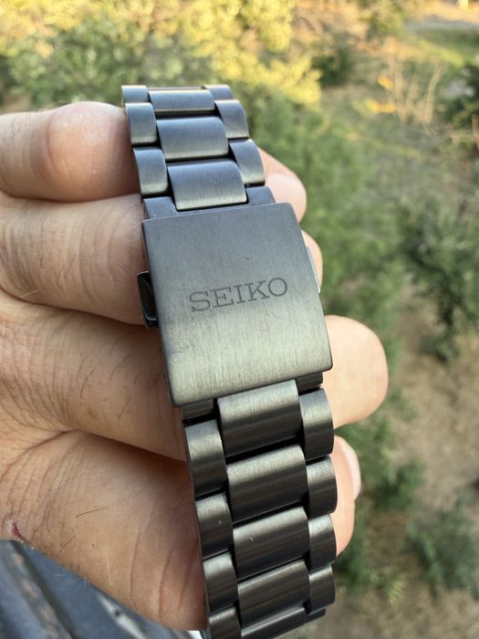 Seiko Prospex night speedtimer black