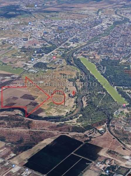 УПИ 15400м2 до асфалт, ток и вода в Марица Север - код 15871