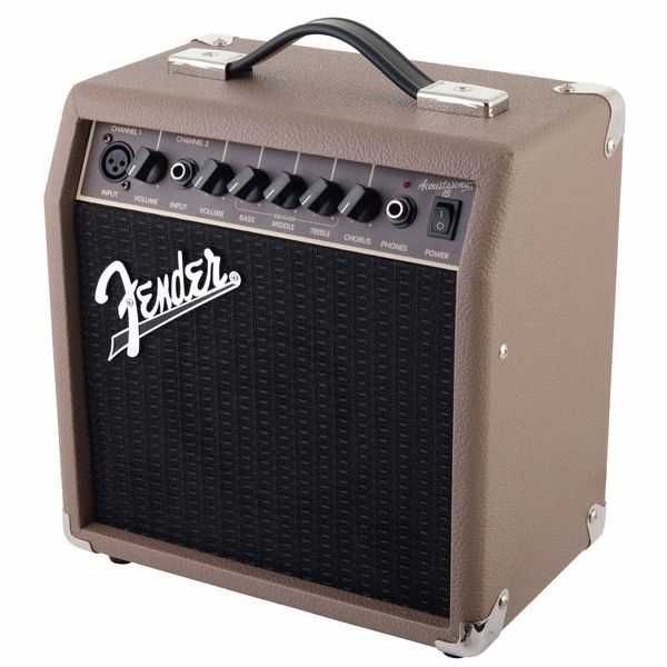 Продавам комбо усилвател Fender Acoustasonic 15W Acoustic Amp
