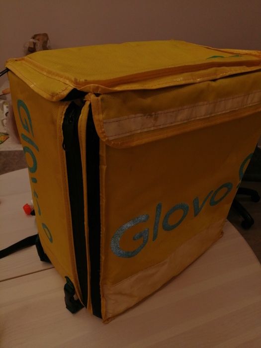 Glovo термосумка для доставки горячей еды