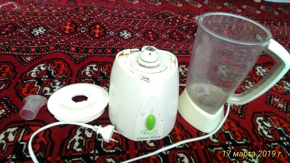 Блендер марки BLACK&DECKER Сабзавотларни майдалаш учун ишлатса булади