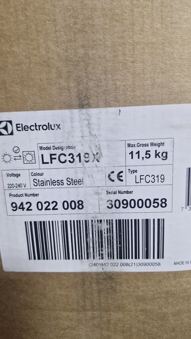 Вытяжкa Electrolux LFC319X