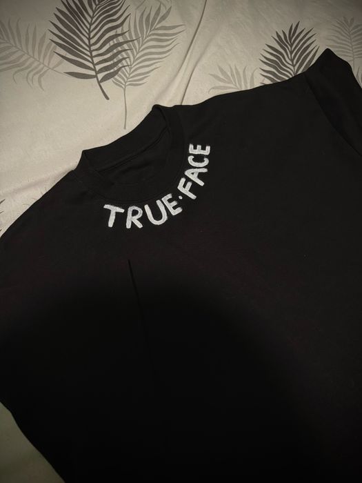 Черна тениска с надпис oversize