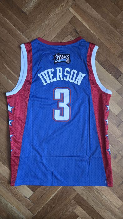 NBA Sixers ретро баскетболен потник на Allen Iverson