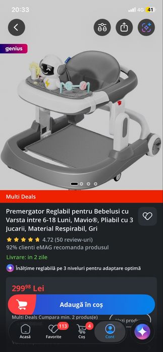 Premergator reglabil