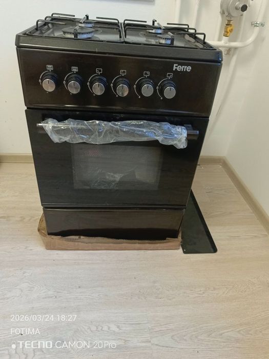 Gaz plitasi va havo tortish uskunasi (extractor)