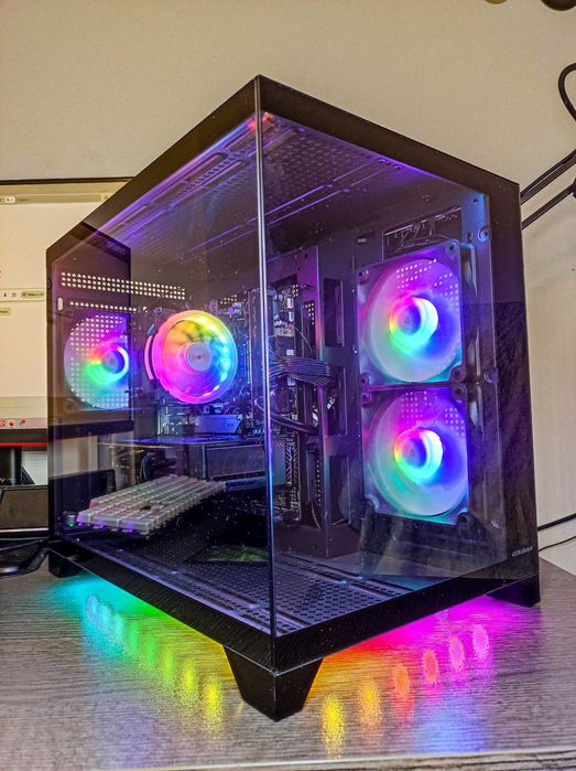 Нов Геймърски Компютър! Ryzen 5 7500F, RTX 5060, 16GB RAM, 512GB SSD NVMe