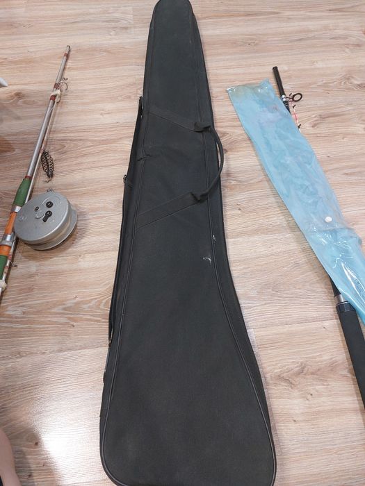 Спиннинг советский и удочка