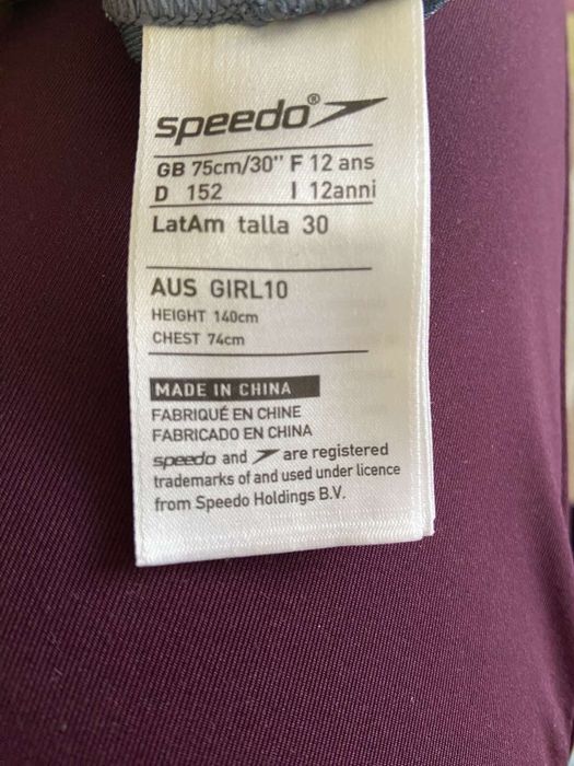 Цял бански за момиче 152 размер Speedo