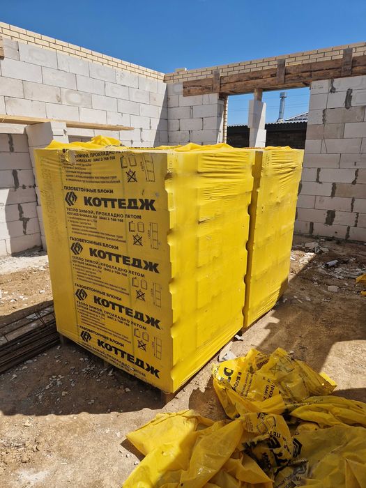 Газоблок 30ка самарский коттедж