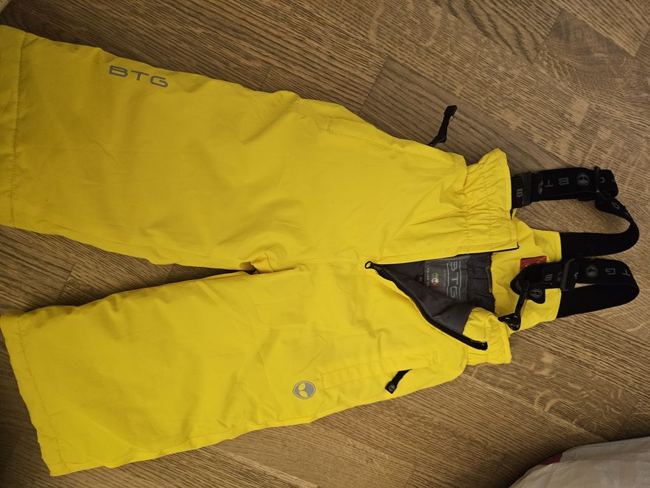Pantaloni de ski unisex, mărimea 86 cm, marca BTG