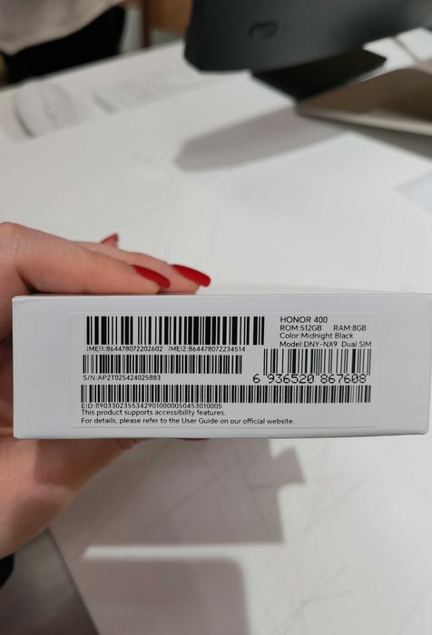 Honor 400, 512 gb, 8gb ram