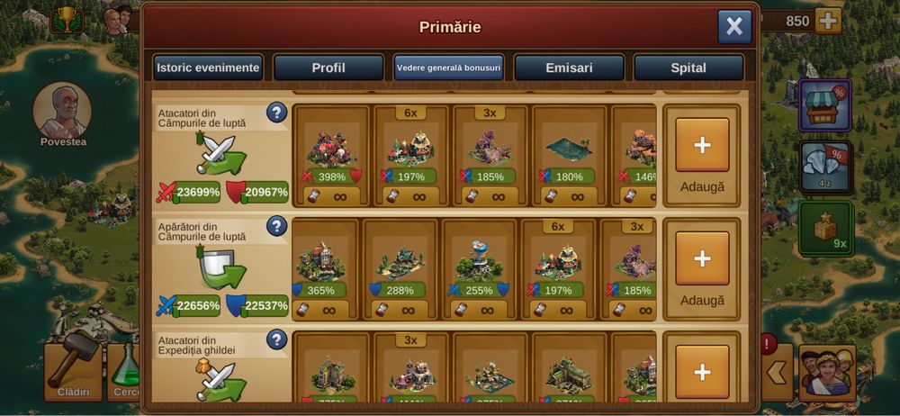 Carte Forge of Empires