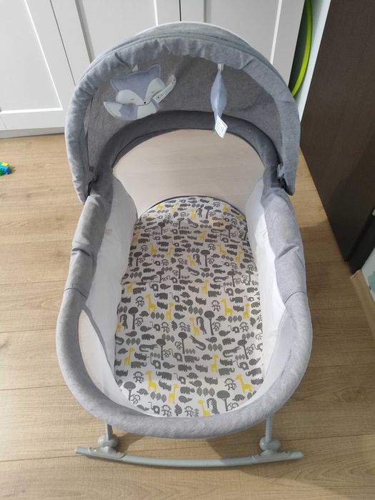 Бебешко легло 3 в 1 Kinderkraft Lovi, Сиво