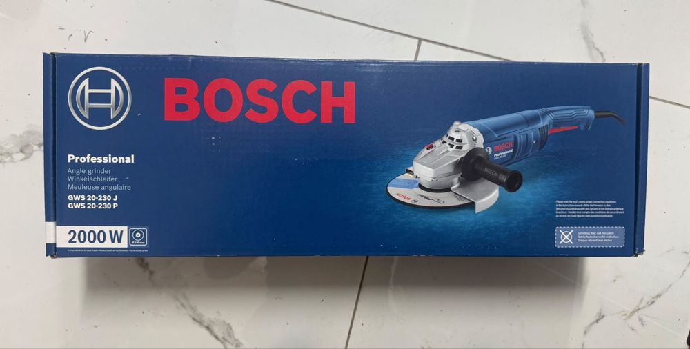 Polizor unghiular profesional Bosch Professional din seria GWS 20-230